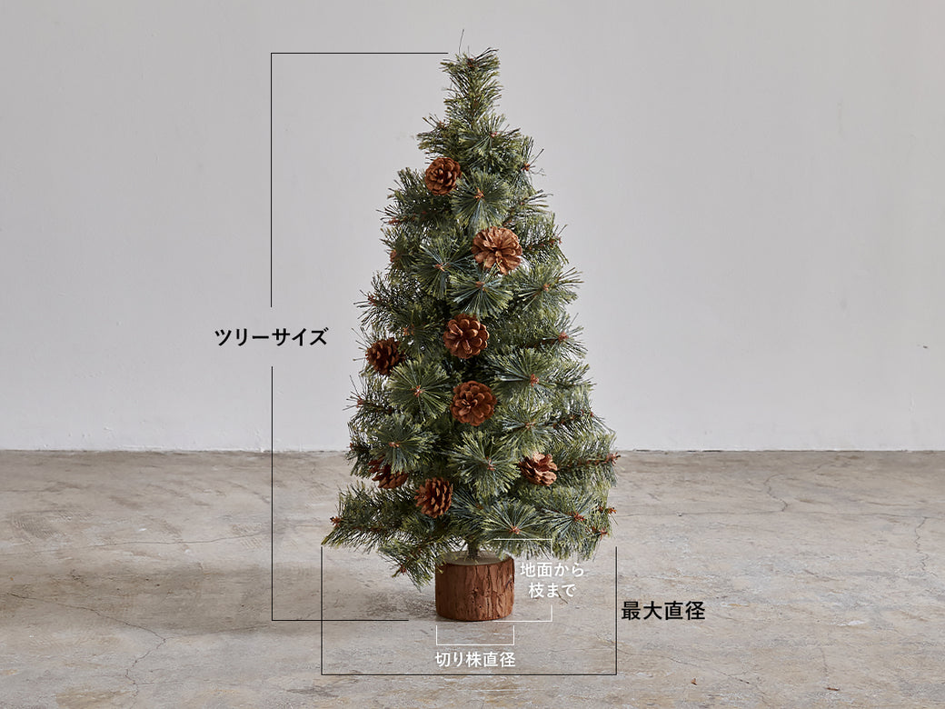 Tree size diagram