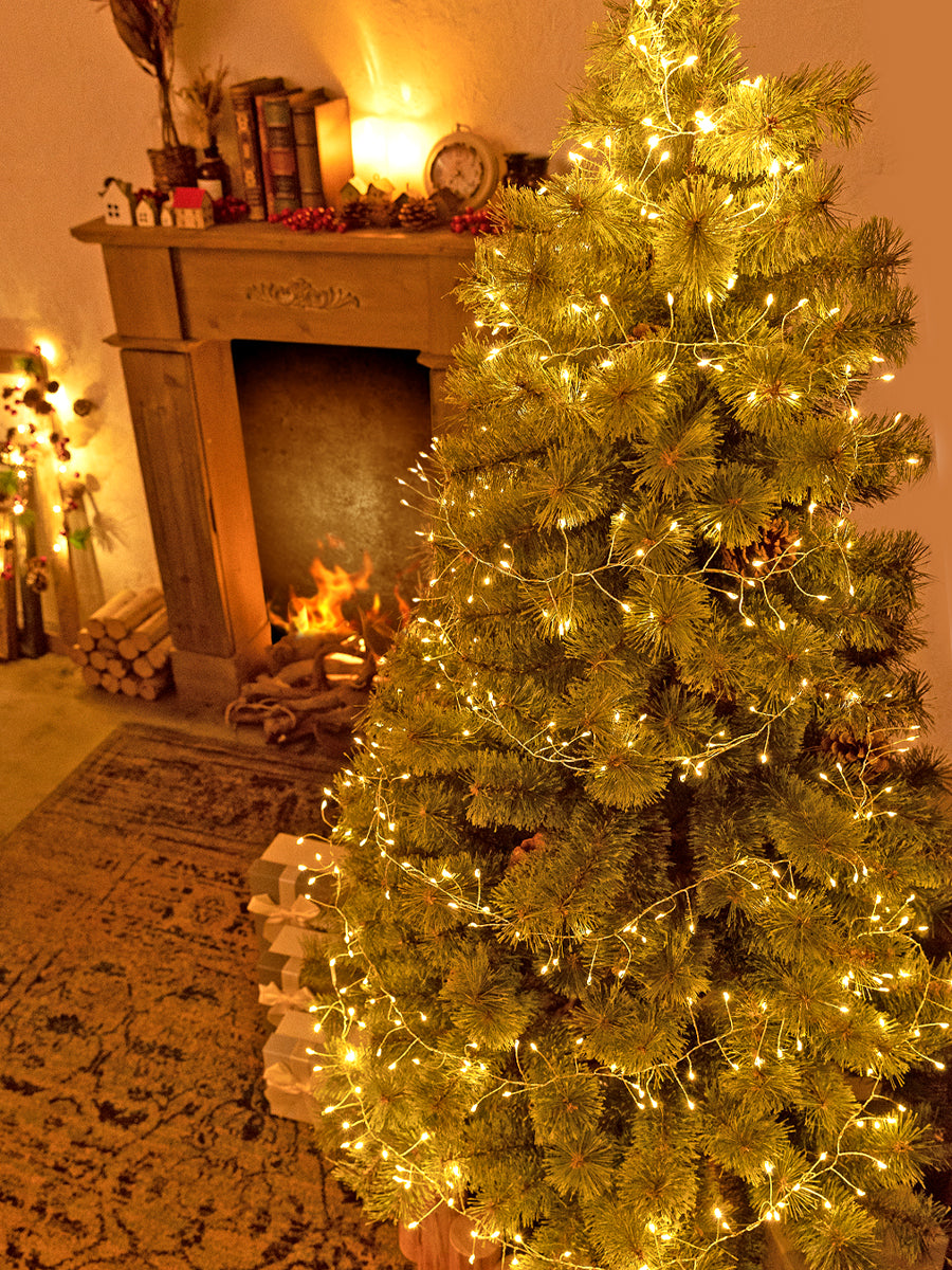 ブランチ イルミネーション 385LED【5m】柊