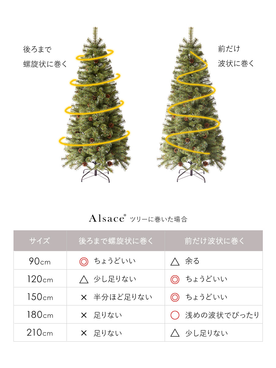 ブランチ イルミネーション 385LED【5m】柊