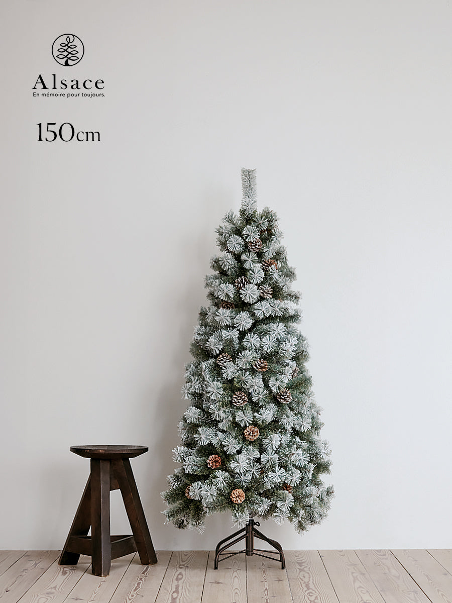 150cm スノーホワイトナイトツリー アルザスツリー スノー 樅 – alsace_tree