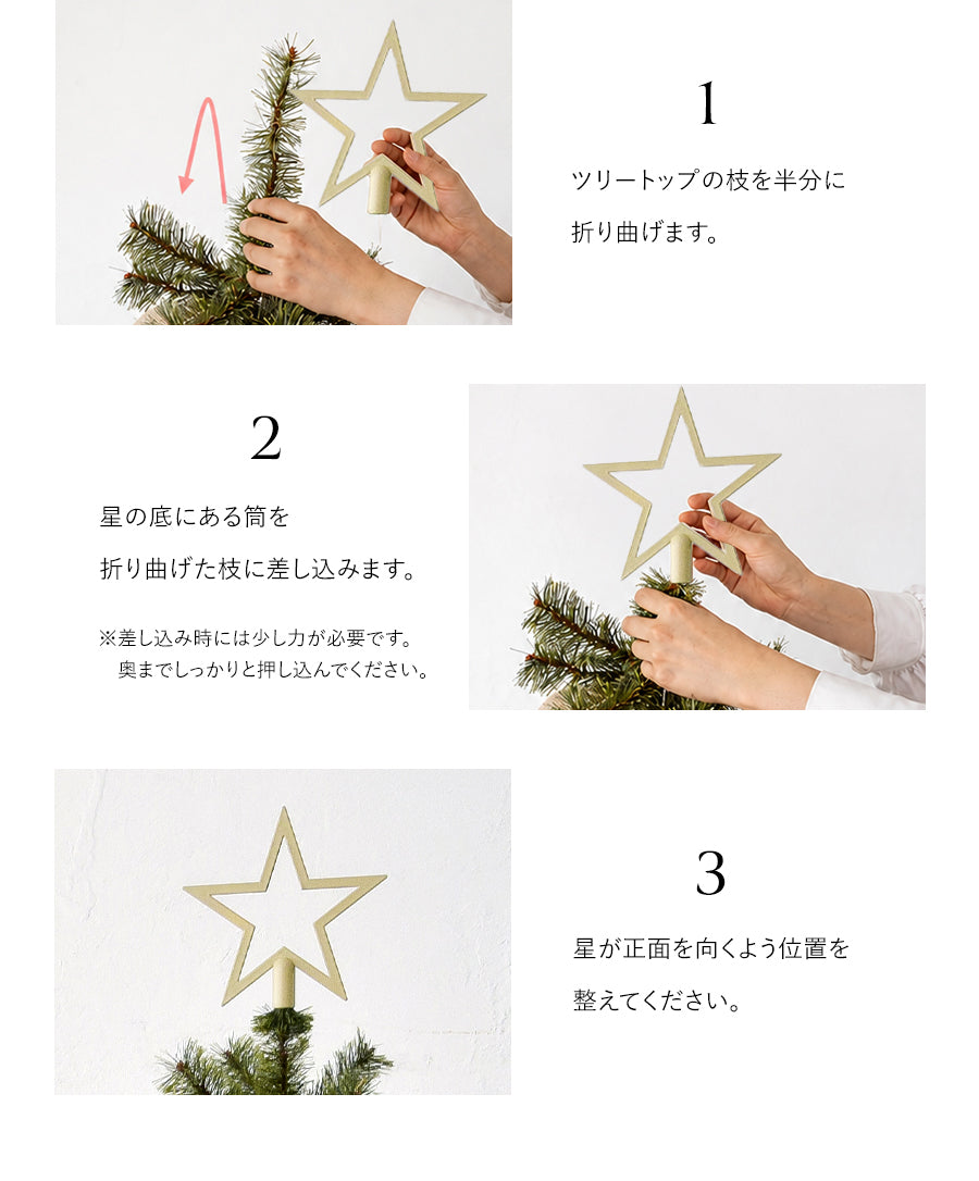 つけ方の手順