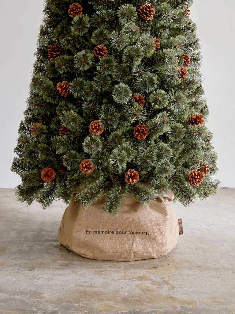 Alsace アルザスツリー 180cm スタンドカバー 収納ケース付 麻バッグ スタンドカバー 柊 – alsace_tree