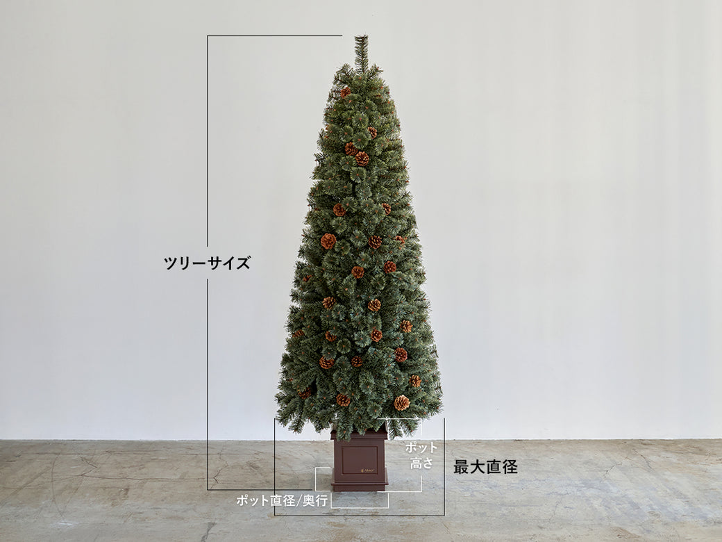 Tree size diagram