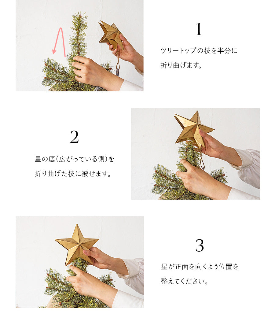 つけ方の手順