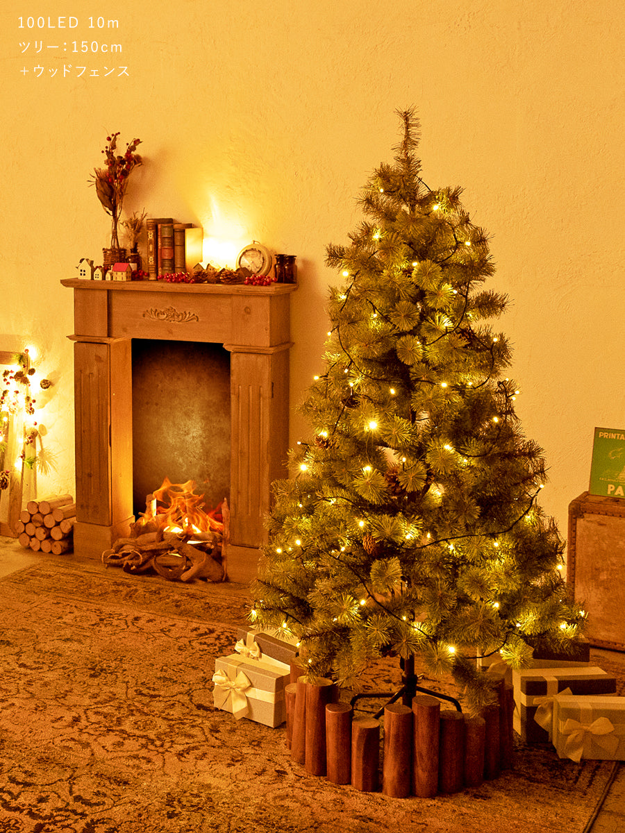 コンセント式イルミネーション 【100LED / 10m】【200LED / 20m】  柊