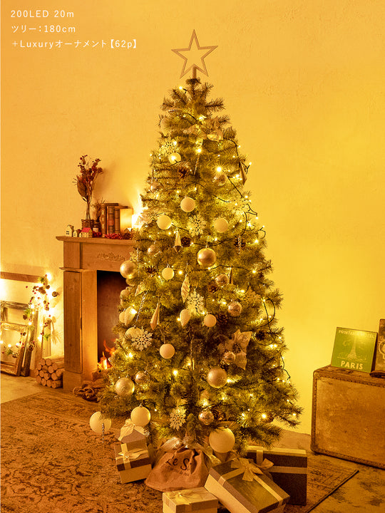 コンセント式イルミネーション 【100LED / 10m】【200LED / 20m】  柊