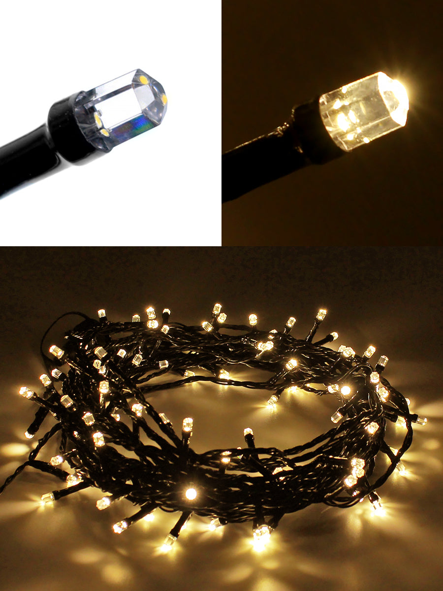 コンセント式イルミネーション 【100LED / 10m】【200LED / 20m】  柊