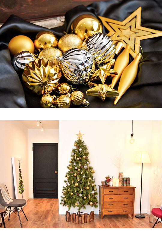 ラメが落ちないオーナメント【65p】柊