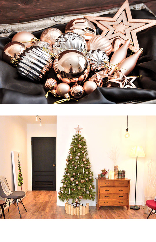 ラメが落ちないオーナメント【65p】柊