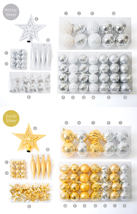 ラメが落ちないオーナメント【65p】柊