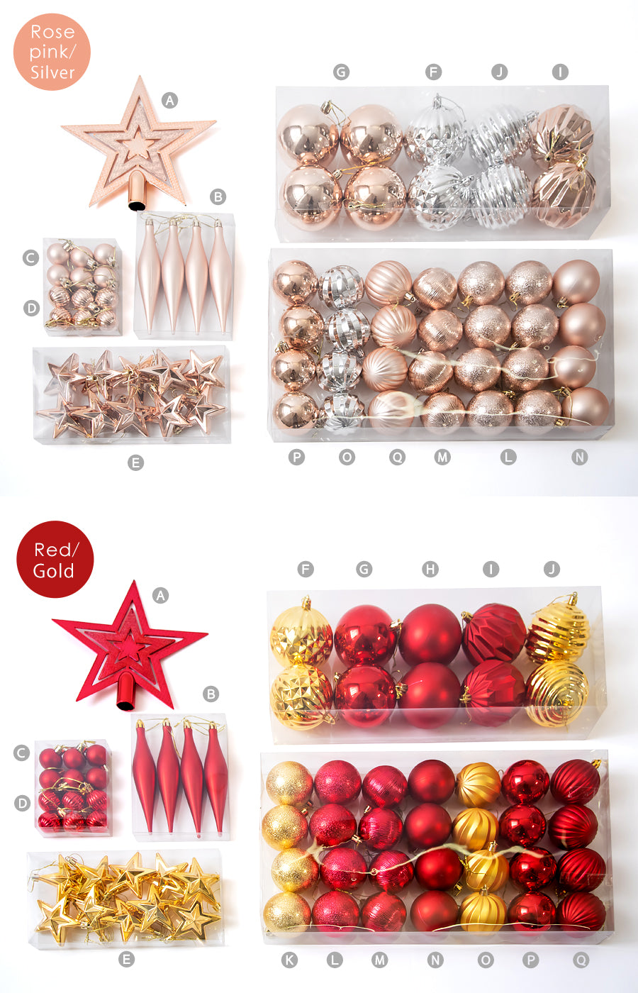 ラメが落ちないオーナメント【65p】柊