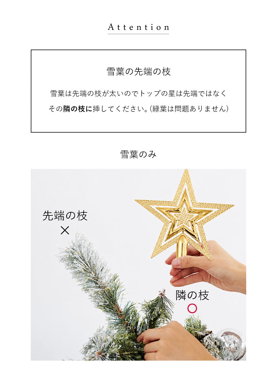 ラメが落ちないオーナメント【65p】柊