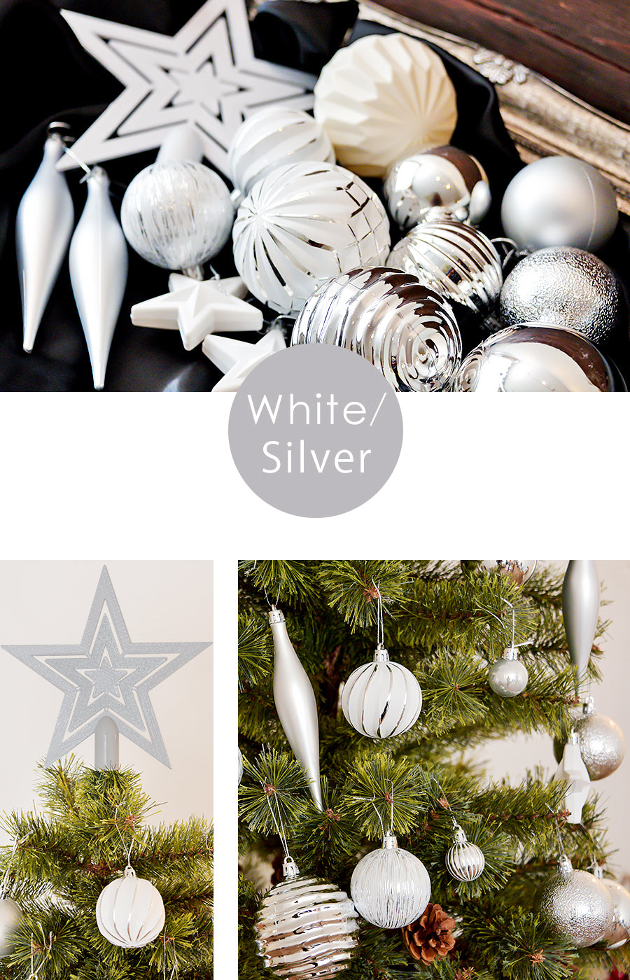 ラメが落ちないオーナメント【65p】柊