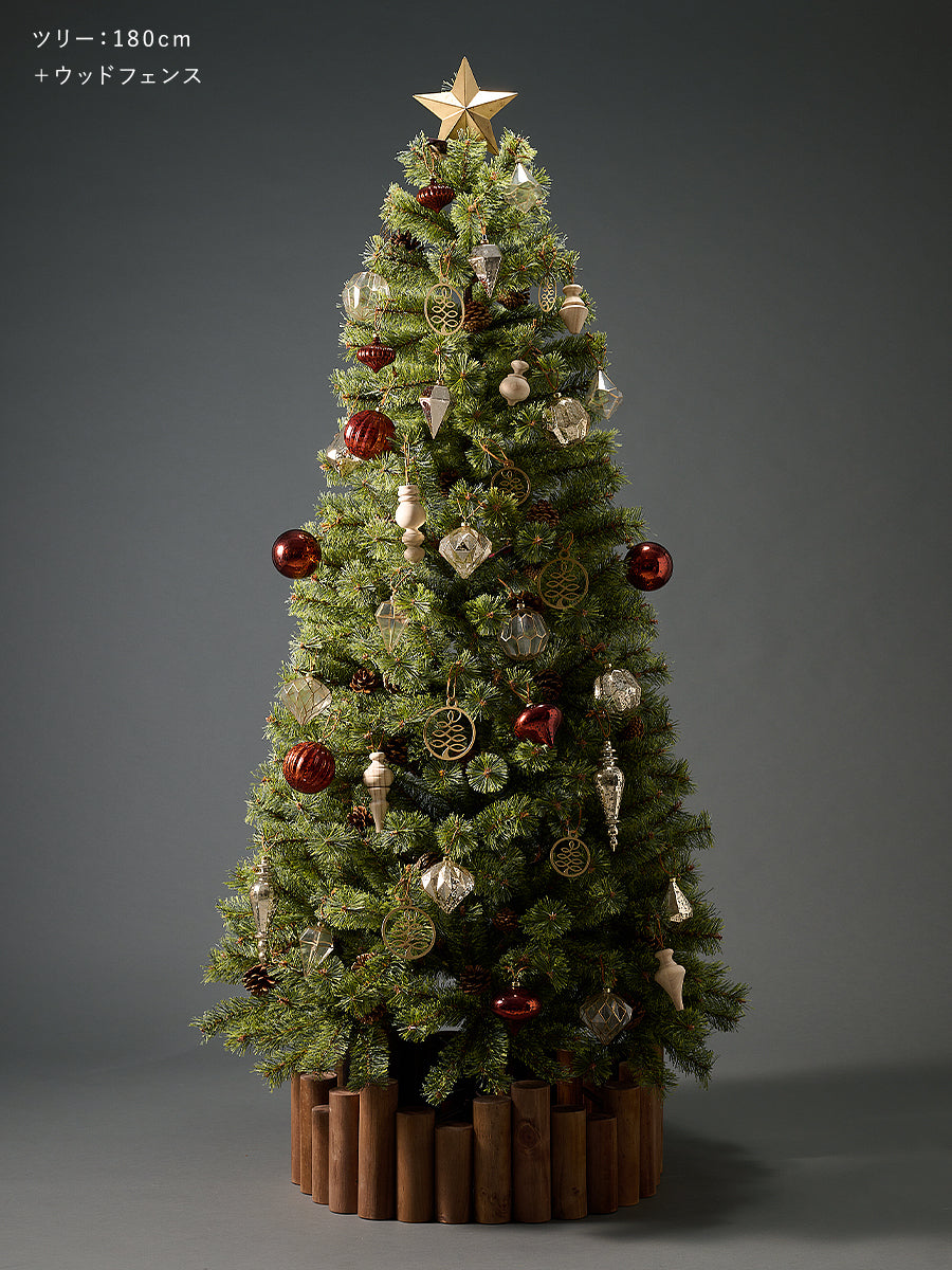 GRAFF クリスマスオーナメント グラース オーナメント【Gemme Ocre】40p 柊 – alsace_tree